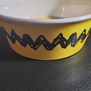 Adorable Charlie Brown Pet Bowl